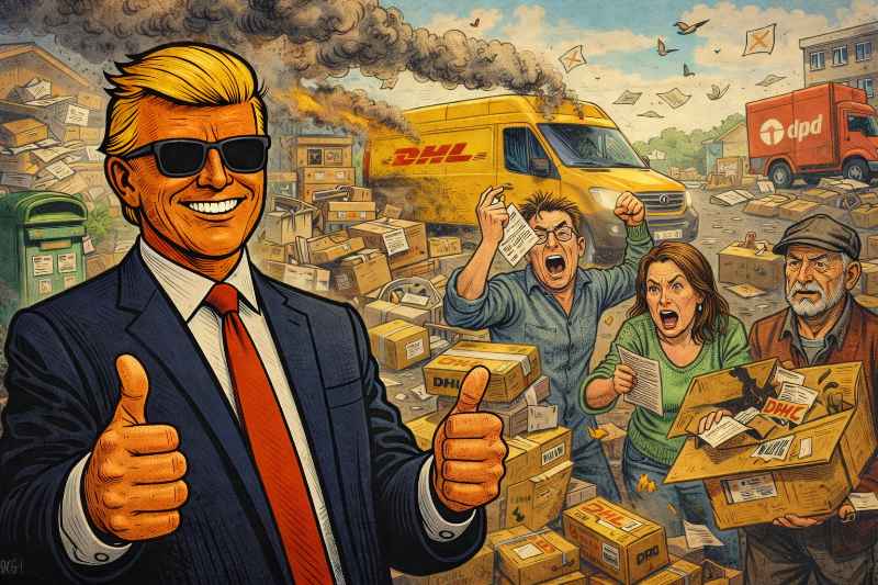 55.395 Gründe zum Ausrasten: Wenn dein Paket ein Eigenleben führt
