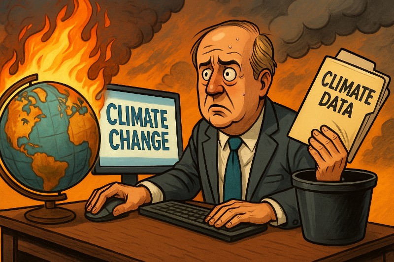 EPA: Klima? Kennen wir nicht. Muss ein Vulkan gewesen sein.