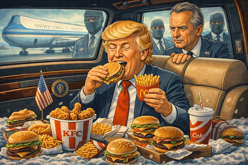 Der Präsident, der dem Burger vertraute
