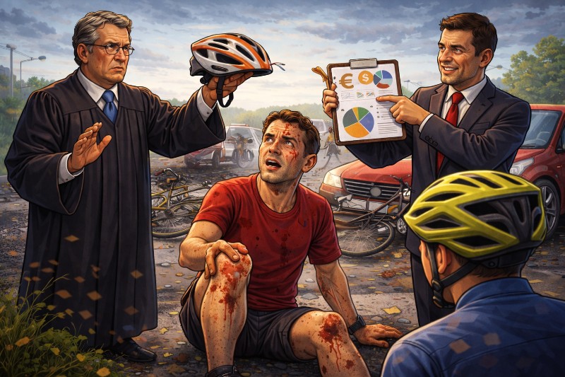 Ohne Helm, ohne Geld