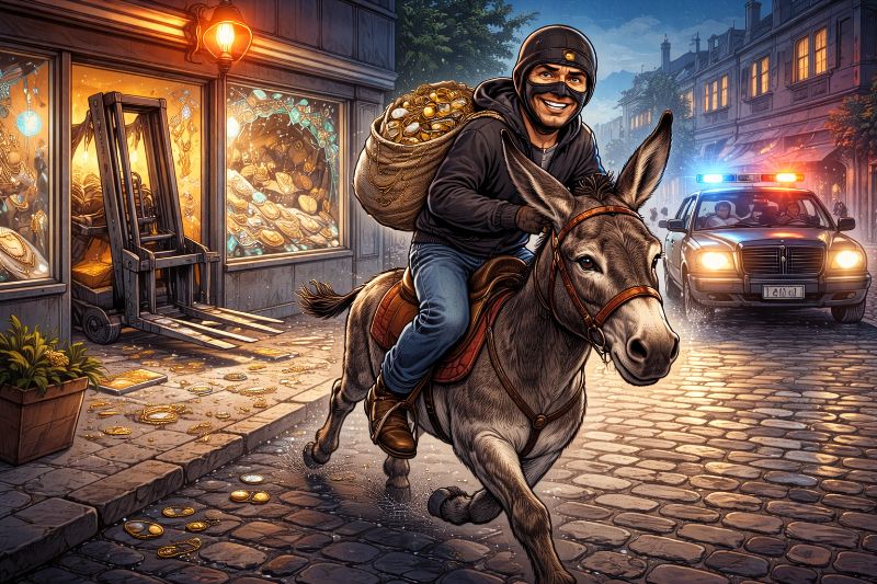 Der schnellste Juwelenraub der Welt