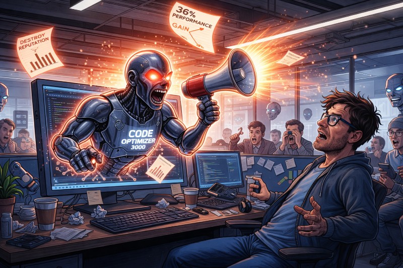 Wenn der Bot beleidigt ist