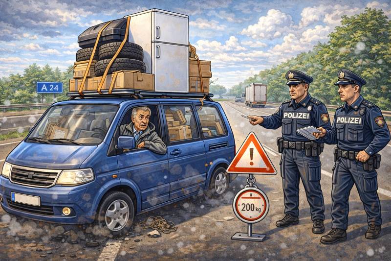 Kühlschrank auf Überholspur