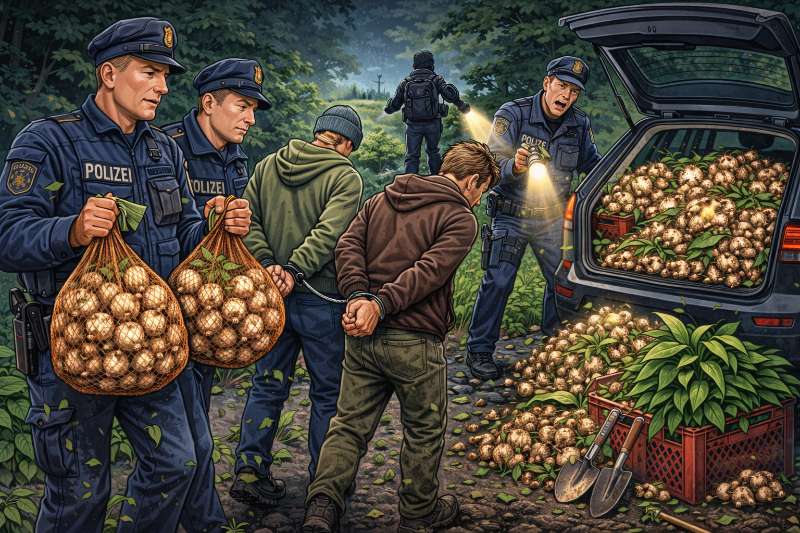 100 Kilo Knollen und ein würziger Kriminalfall