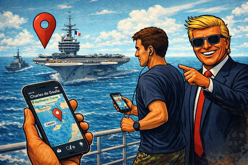 Wie ein Jogging-Tracker einen Flugzeugträger verriet