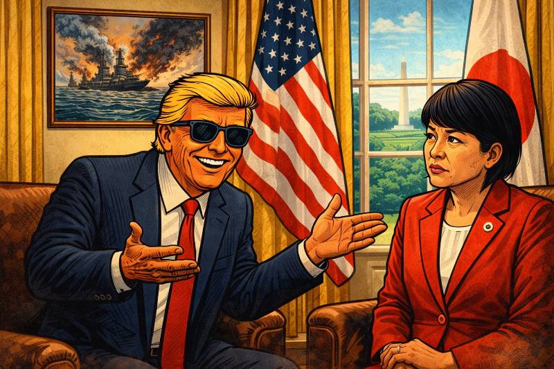 Diplomatie mit Pointe