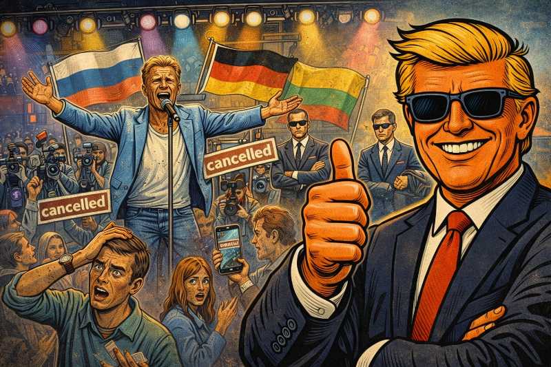 Abgesagt! Wenn Pop plötzlich Politik spielt und die Bühne leer bleibt