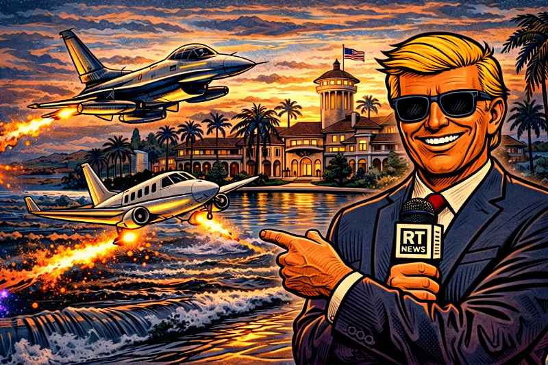 Falsche Abkürzung über Luxusgebiet