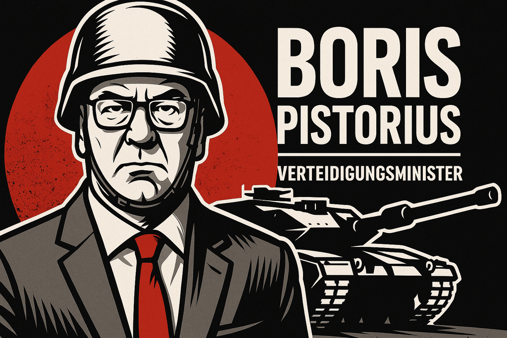 Klar, direkt, schwer bewaffnet – Pistorius macht jetzt Dienst nach Vorschrift. Und zwar in Tarnfarbe.