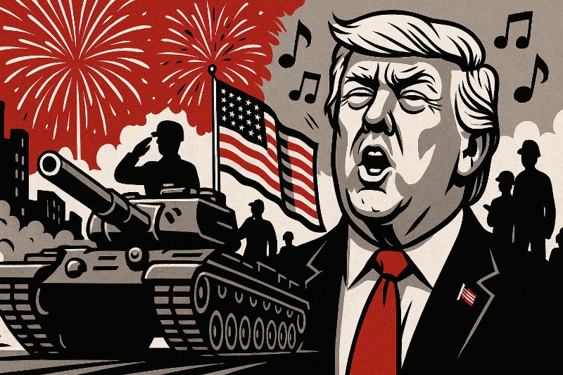 „Make Alcatunes Great Again!“ – Donald Trumps musikalischer Kleinkrieg gegen das Urheberrecht
