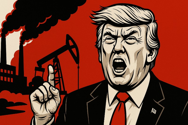 „Make America Smoggy Again“ – Donald Trump startet das größte Grillfest der Menschheitsgeschichte
