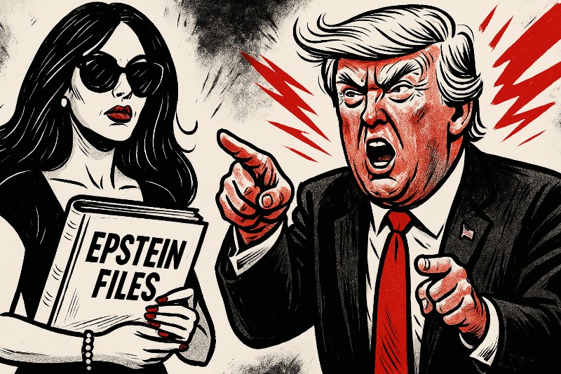 Donald Trump &amp; Pam „Blondi“ Bondi: Der tiefe Staat, der tiefer liegt als ihr Dekolleté
