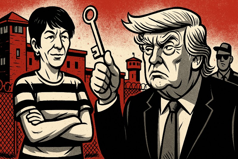 Trump &amp; Maxwell: Das texanische „Kuschel-Knast-Komplott“