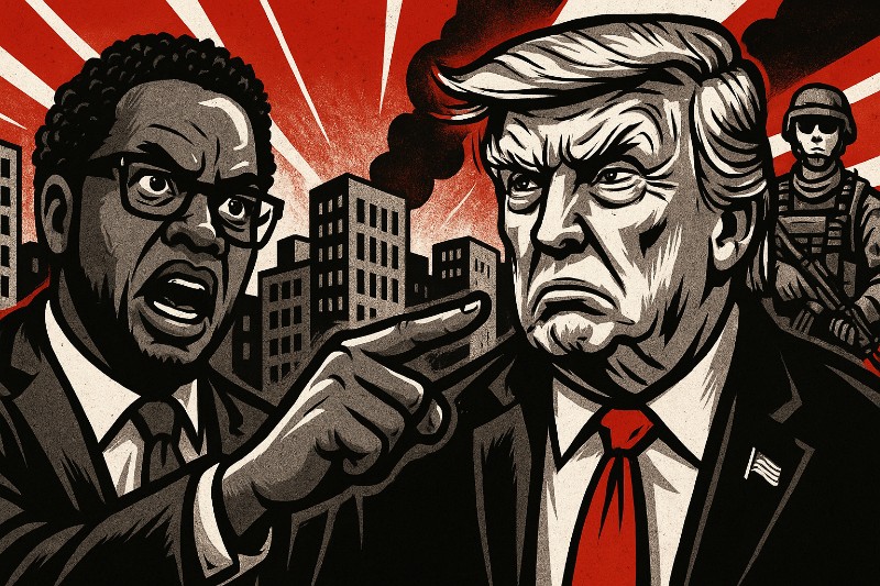 Chicago vs. Trump: Die Stadt, die keine Orangenpanzerschau wollte