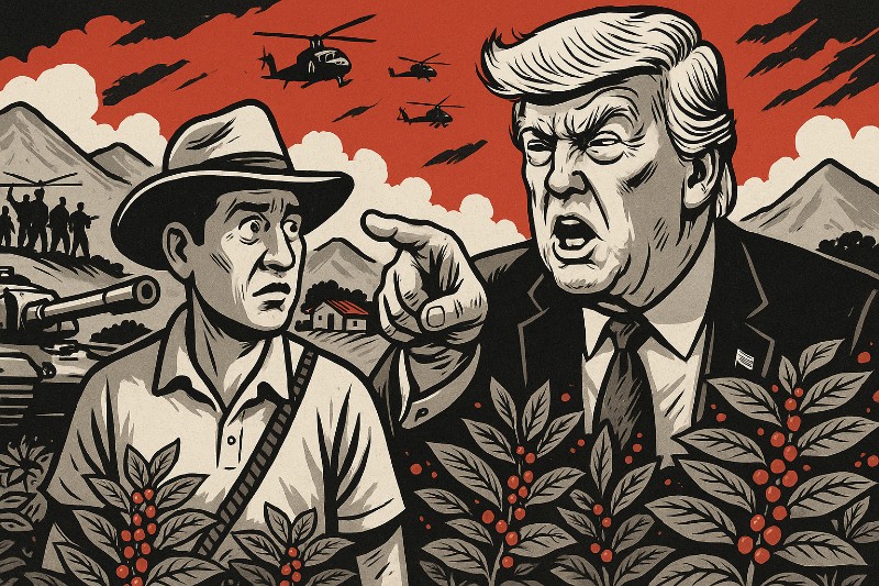 Operation Koka-Kolumbien – Wie Donald Trump Lateinamerika zur persönlichen Gartenarbeit verdonnern will