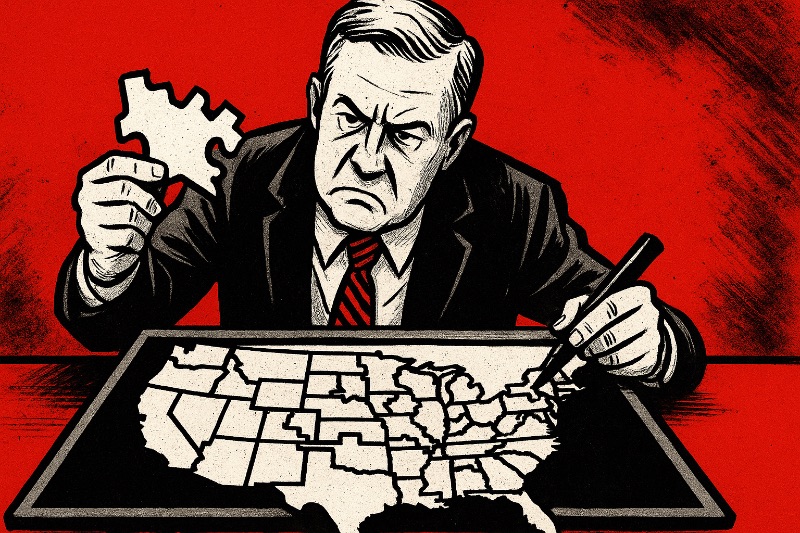 Demokratie nach Schnittmuster: Wie Texas &amp; Co. die USA in ein politisches Origami verwandeln