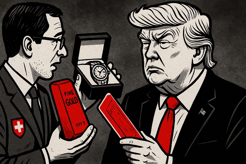 Rolex, Gold &amp; Alpenlogik: Die Schweiz prüft Trumps glänzende Geschenke