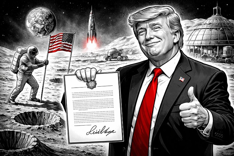 Zurück auf den Mond – diesmal ganz bestimmt, wirklich, endgültig