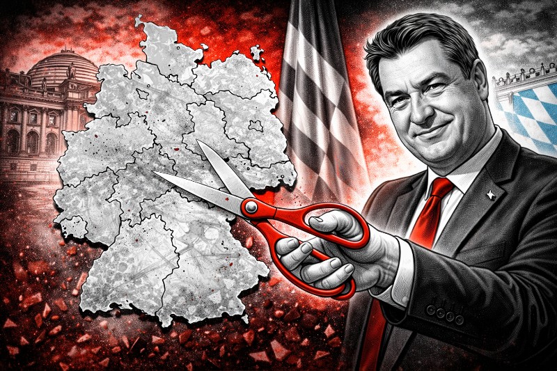 Deutschland schrumpft sich gesund – Markus Söders Masterplan zur Bundesländer-Entrümpelung
