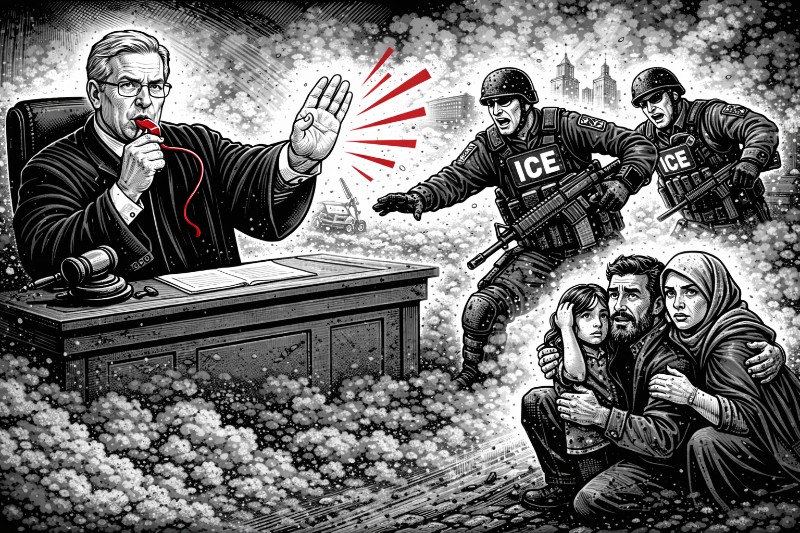 Einsatz abgebrochen: Wenn der Rechtsstaat die Sirene ausschaltet