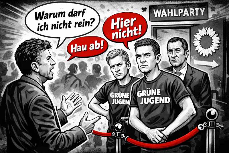 Die strengste Tür der Grünen: Boris Palmer und die Wahlparty mit moralischem Einlasscheck