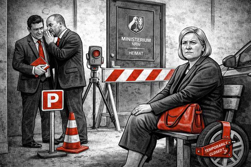 Amt bitte kurz parken: Wenn Politik auf „Warten auf Aufklärung“ schaltet